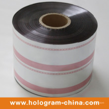 Holograma Tamper Evident Material de relieve Aluminum Foil